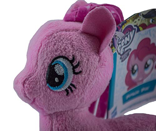 MLP My Little Pony - Caballo de peluche (12 cm), peluche para niños, niñas y niños, para coleccionar, abrazar y jugar (rosa pie)