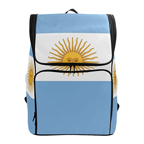 Mochila con Bandera de Argentina Mochila Linda Mochila para niños y niñas Mochila Informal al Aire Libre