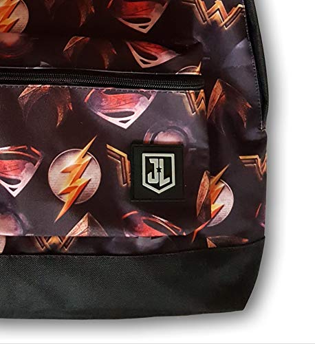 Mochila de la Liga de la Justicia, Aquaman, Superman, Batman, The Flash, Cyborg y Wonder Woman