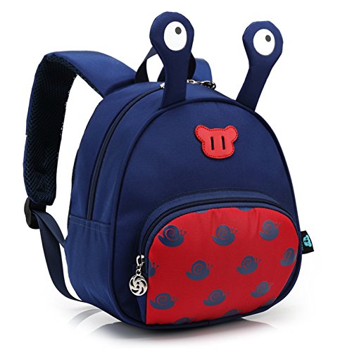 Mochila Escolar para bebés, Mochila para niños pequeños,Bolsos para niños Mochila para niños Bolsas de Hombro preescolares de la guardería Anti Lost, Conejo (1-5 años de Edad)-Rojo