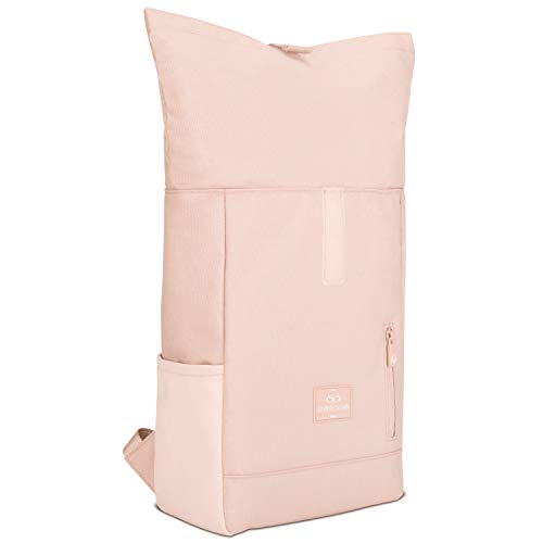 Mochila Infantil Niños y Niñas Rosa- Johnny Urban Junior Bolso Aaron Hecho de Botellas Pet Recicladas, Mochila para Niños Escolares, Guardería y Colegio, Repelente al Agua y sin BPA