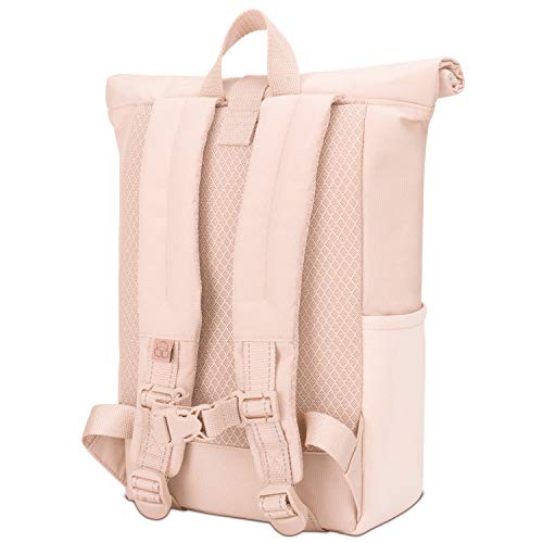 Mochila Infantil Niños y Niñas Rosa- Johnny Urban Junior Bolso Aaron Hecho de Botellas Pet Recicladas, Mochila para Niños Escolares, Guardería y Colegio, Repelente al Agua y sin BPA