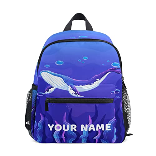 Mochila personalizada para niños pequeños, diseño de dinosaurios para niños de regreso a la escuela, mini bolso de viaje, saco de gimnasio, nombre personalizado, A009., S