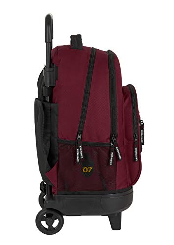 Mochila Safta Escolar con Carro Incluido y Espalda Acolchada de Harry Potter Wizard, 330x220x450mm