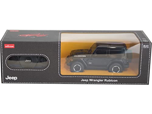 MODELMOVIL Radio Control 1:24 Jeep Wrangler Rubicorn Negro Teledirigido