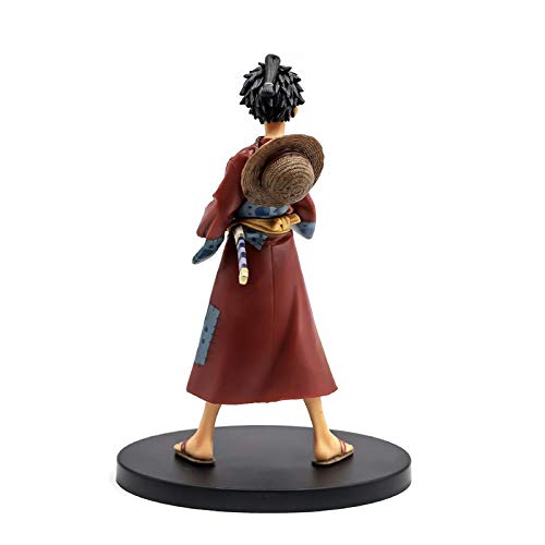 Modelo De Acción 18Cm Anime One Piece El Hombre del Gran Pasaje Wano Kuni Luffy Zoro Figura PVC Acción Luffy Sauron Modelo Figura Coleccionable-Luffymodelo De Acción Mother's Day Gift