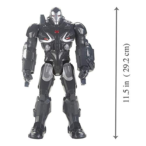 Modelo De Juguete War Machine, Serie Mirator Avengers Terminator Titan Hero - Figura De Acción 12 Pulgadas De Altura Aproximadamente 30,5 Cm, Modelo De Juguete para Niños War Machine (E4017)