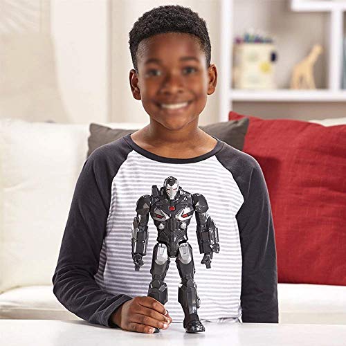 Modelo De Juguete War Machine, Serie Mirator Avengers Terminator Titan Hero - Figura De Acción 12 Pulgadas De Altura Aproximadamente 30,5 Cm, Modelo De Juguete para Niños War Machine (E4017)