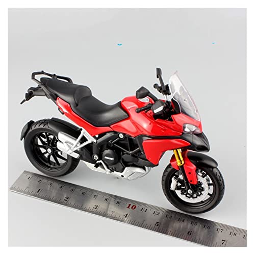 Modelo de motocicleta de juguete , 1/12 Escalas Compatibles Con Du-cati MULSTISTRADA 120 0s MTS1200 Adventure Tour Rider Enduro Diecast Modelo Vehículo Motocicleta Moto Bikes Juguetes Motocicleta de j