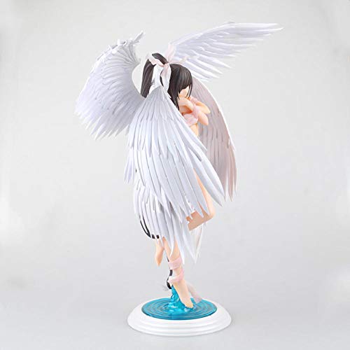 Modelo de Personaje Anime Anime Skytube Shining Ark Seraphim Sakuya Mode Violet Angel Figura de acción Pvc Colección Modelo Alto Aproximadamente 35Cm Modelo de Personaje Modelo de Personaje de Ani