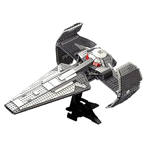 Modelo Nave Espacial Sith Infiltrator, Nivel UCS, Juego de Construcción de 1195 Piezas, Modelo Coleccionista Exclusivo de MOC, Compatible con Lego Star Wars