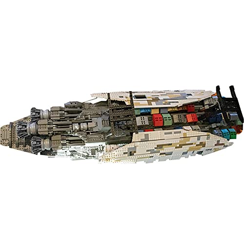 Modelo Nave Espacial Transporte Rebelde de La Serie Star Wars GR-75, Juego Construcción de 2187 Piezas, Modelo Coleccionista Exclusivo de MOC, Compatible con Lego Star Wars