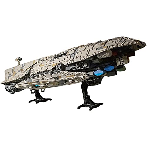 Modelo Nave Espacial Transporte Rebelde de La Serie Star Wars GR-75, Juego Construcción de 2187 Piezas, Modelo Coleccionista Exclusivo de MOC, Compatible con Lego Star Wars