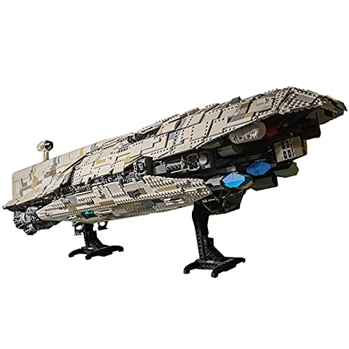 Modelo Nave Espacial Transporte Rebelde de La Serie Star Wars GR-75, Juego Construcción de 2187 Piezas, Modelo Coleccionista Exclusivo de MOC, Compatible con Lego Star Wars