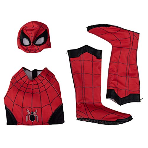 MODRYER Spiderman Traje de superhéroe de Cosplay del Mono Lejos de Home Movie Aficionados Ropa de Halloween Navidad Bodysuit Bodies Soporte personalización,Man/XL183~187cm