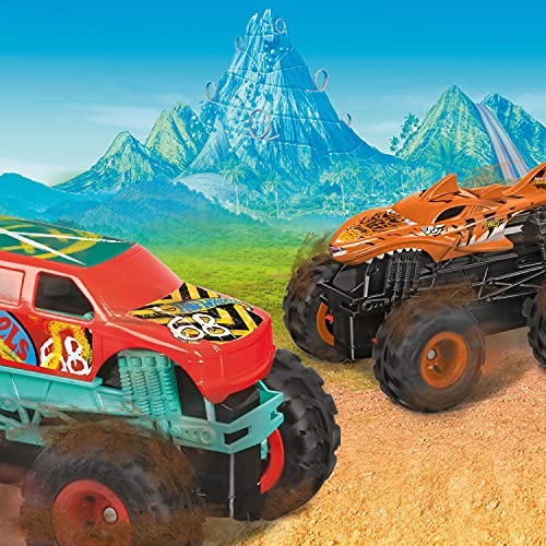 Mondo -63683 Mondo Motors Mini Monster Trucks-4 Modelos-Coche teledirigido para niños 2.4 GHz Surtidos -Envío Aleatorio -63683, Color Livrea Hot Wheels, 63683