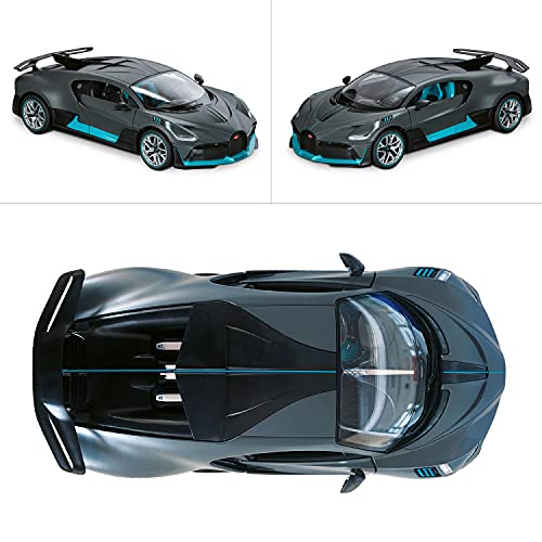 Mondo Motors Bugatti Divo, Modelo a Escala 1:14, hasta 10 km/h de Velocidad, Coche de Juguete para niños 63688