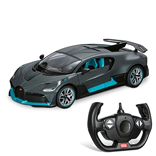 Mondo Motors Bugatti Divo, Modelo a Escala 1:14, hasta 10 km/h de Velocidad, Coche de Juguete para niños 63688