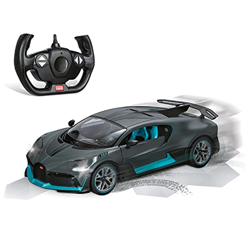 Mondo Motors Bugatti Divo, Modelo a Escala 1:14, hasta 10 km/h de Velocidad, Coche de Juguete para niños 63688