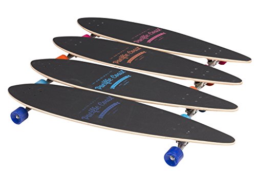 Monopatines Longboard Skateboard la Tabla Completa ABEC 7 Tabla de Surf 112cm 44 Pulgadas D24