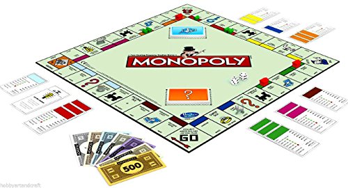 Monopoly Juego de mesa original clásico tradicional tablero de juego nuevo y sellado