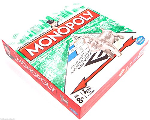 Monopoly Juego de mesa original clásico tradicional tablero de juego nuevo y sellado