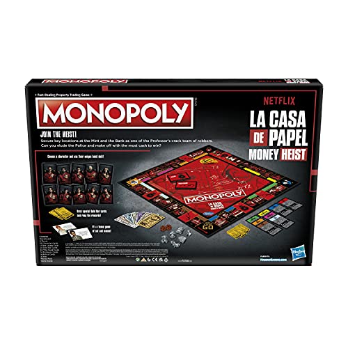 Monopoly LA CASA DE Papel