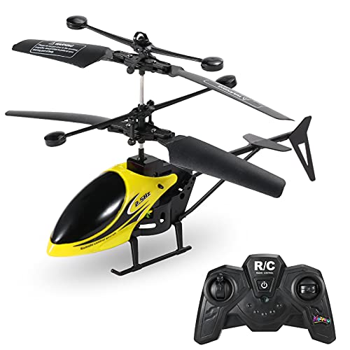 Montloxs Helicóptero RC Helicóptero de Control Remoto Mini RC Toy para niños