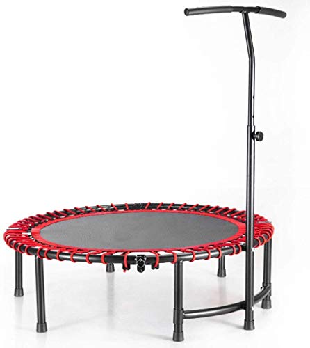 Mopoq Aptitud Trampolín - 45 Pulgadas - Plegable Adulto Constitución Reducción de Grasa Trampolín for niños y niñas Universal Ocio Trampolín con apoyabrazos trampolín Cubierto