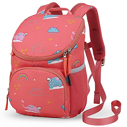 MOUNTAINTOP Mochila Para Niños 5L Mochila Infantil 2-7 Años Mochilas Escolares Para Niñas y Niños Mochilas Escolares Infantiles Mochila Guarderia Con Correa Para El Pecho 21 x 12 x 30 cm