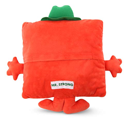 Mr Men Little Miss 1203 Mr Strong - Peluche de felpa, color rojo , color/modelo surtido