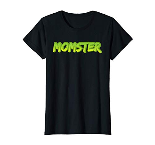 Mujer Disfraz de Halloween para mujer, mamá, mamá, monstruo Camiseta