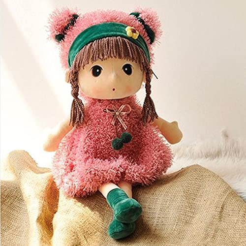 Muñeca de trapo para niña, bonito juguete de peluche para bebé suave, decoración de casa, mini princesa, juguetes de regalo de nacimiento, cumpleaños, San Valentín, Navidad, 45 cm