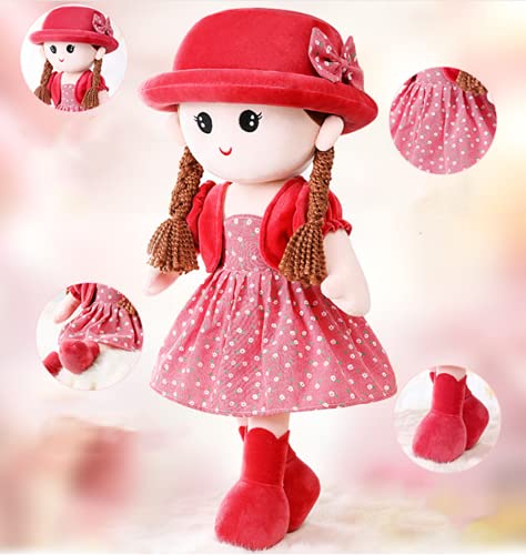 Muñeca de trapo para niña, juguete de peluche, juguete de peluche, muñeco adorable, para primera edad, cuento de hadas, princesa, muñeco, nacimiento, cumpleaños, bautizo