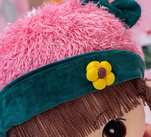 Muñeca de trapo para niña, juguete de peluche, muñeco adorable, para primera edad, cuento de hadas, princesa, muñeco de bebé