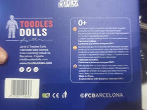 Muñeco Toodle Dolls FC Barcelona Leo Messi