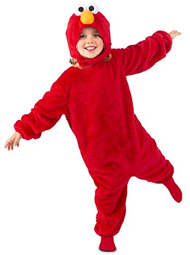 My Other Me Barrio Sésamo Disfraz Pijama de Elmo para niños