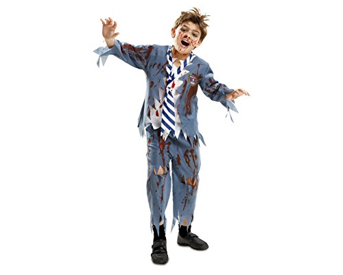 My Other Me Me-201911 Disfraz de estudiante zombie chico para niño, 7-9 años (Viving Costumes 201911)