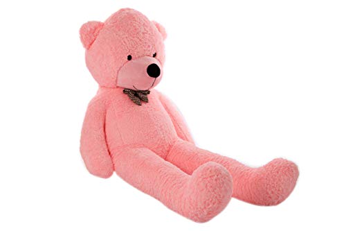 MyTeddyWorld Oso De Peluche Gigante 140-200 cm - Rosado 200 cm Grande Suave Osito De Felpa Regalo para Niños - Juegete De Peluche Ideal para Fiestas De Bodas Navidad Dia De San Valentin