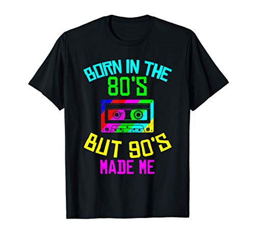 Nacido en los 80 pero los 90 me hicieron Camiseta