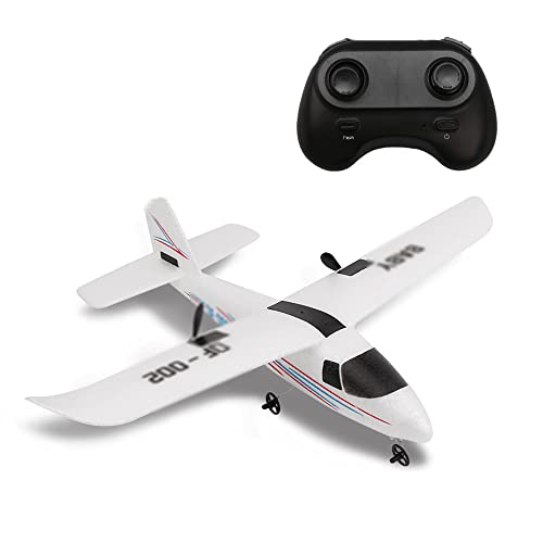 NAMFZX Planeador de Control Remoto, avión RC, Modelo de avión de ala Fija EPP Resistente a caídas, giroscopio multieje, Luces Frescas, Aviones no tripulados, Juguetes voladores Favoritos para niños y