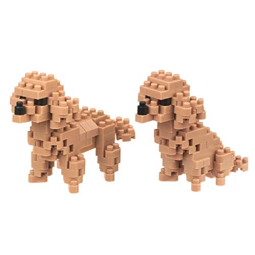 nanoblock-nanoblock-nbc-252-dog Breed Toy Poodle Juguete, nbc-252, Multicolor