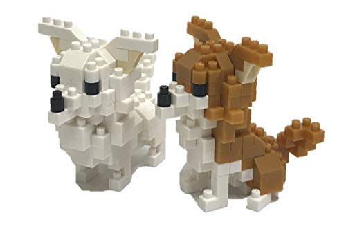 nanoblock- NBC259 Chihuahua Juguete, Multicolor (Kawada , color/modelo surtido