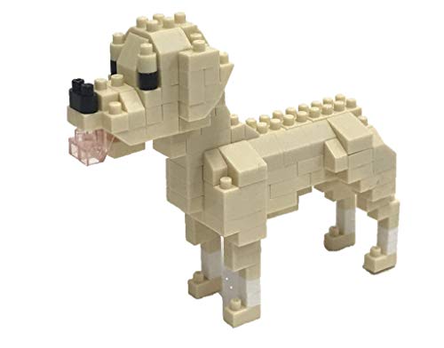 nanoblock- NBC261 Labrador Retriever Juguete, Multicolor (Kawada , color/modelo surtido