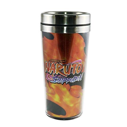 Naruto Foil Print Uchiha Sasuka 19oz Steel Travel Mug