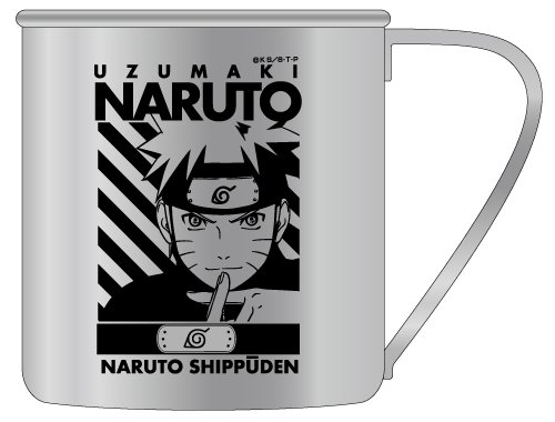 Naruto- Naruto - Naruto Shippuden inoxidable taza de la taza