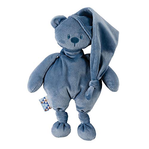 Nattou-NT-877220 Peluches, Color Azul Oscuro (877220)