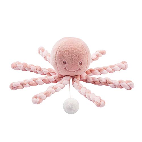 Nattou-NT-877596 Peluches, Color Rosa (877596)