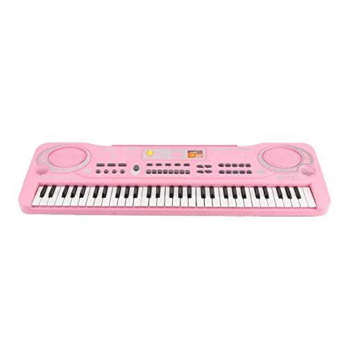 NCONCO 61 teclas teclado electrónico educativo aprendizaje juguete piano musical con micrófono para