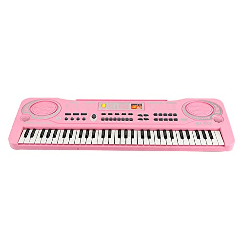 NCONCO 61 teclas teclado electrónico educativo aprendizaje juguete piano musical con micrófono para